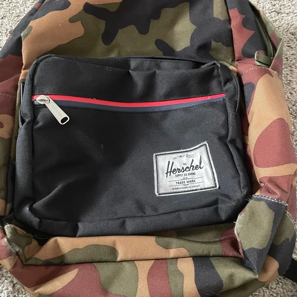 Herschel Supply Company Camo Heritage Backpack - Brown, Tan, Black